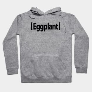 Eggplant Emoji Dad Hoodie